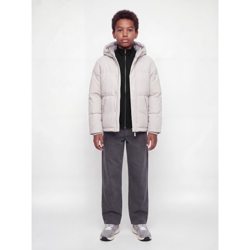 JACK & JONES JUNIOR Bradly zip sweat cardigan- Black