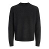 JACK & JONES Chamberi jacquard striktrøje - Black
