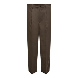 ONLY & SONS Miro loose chino bukser - Demitasse