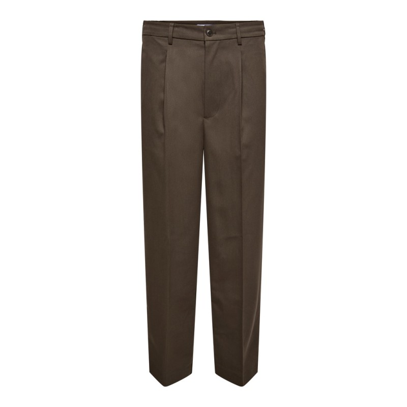 ONLY & SONS Miro loose chino bukser - Demitasse