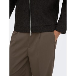ONLY & SONS Miro loose chino bukser - Demitasse