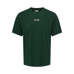 ONLY & SONS Mass chill life relaxed T-shirt - Pine Grove Print / RECORD