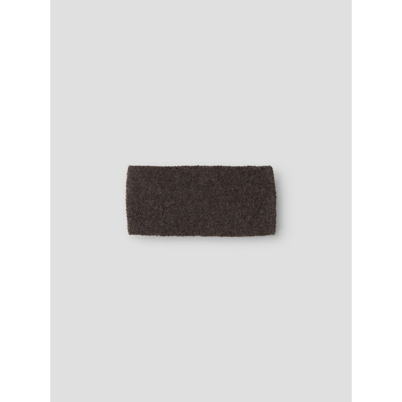 NAME IT KIDS Maj strikket pandebånd - Seal Brown