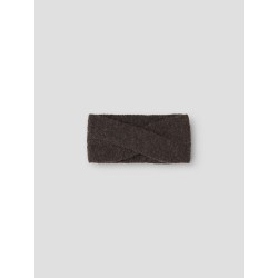 NAME IT KIDS Maj strikket pandebånd - Seal Brown