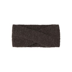 NAME IT KIDS Maj strikket pandebånd - Seal Brown