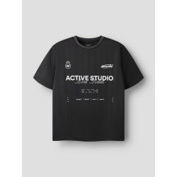 NAME IT MINI Timo T-shirt - Black Beauty