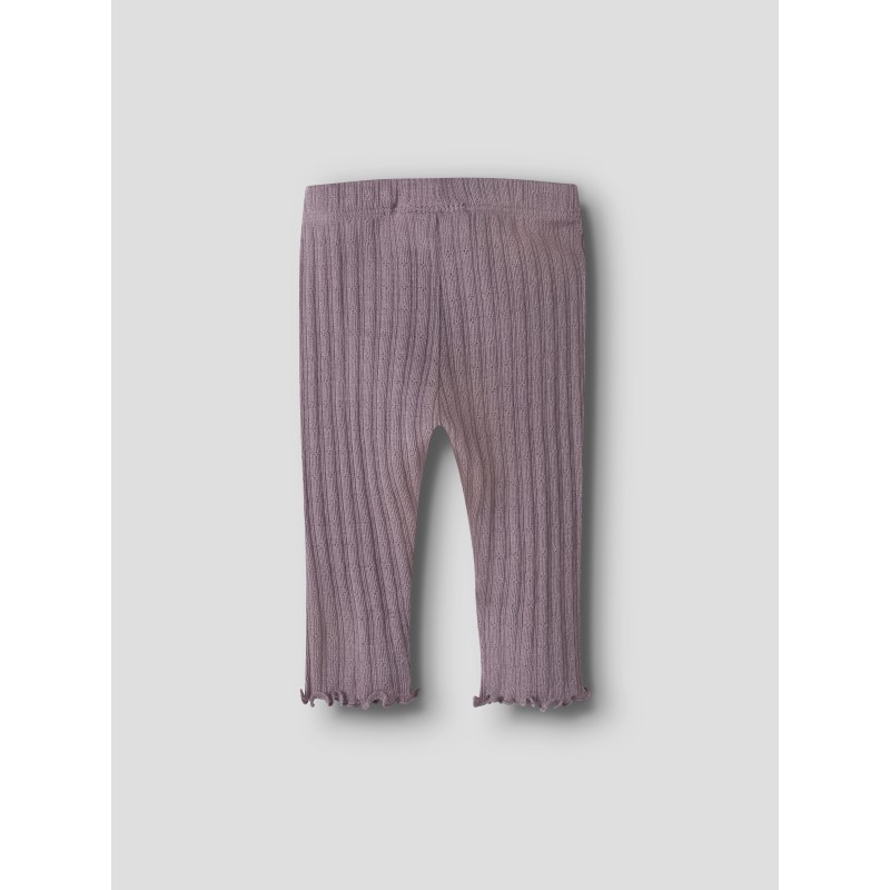 NAME IT BABY Wossa rib leggings - Toadstool