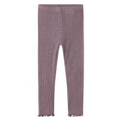 NAME IT MINI Wossa rib leggings - Toadstool