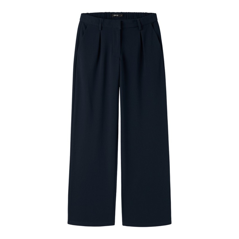 LMTD Luis pleat brede bukser - Dark Sapphire