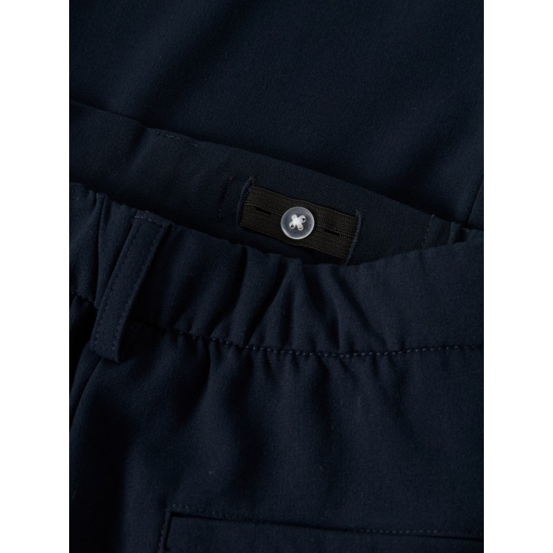 LMTD Luis pleat brede bukser - Dark Sapphire