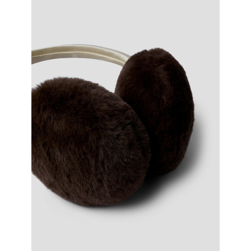 NAME IT KIDS Mellow ørevarmere - Seal Brown