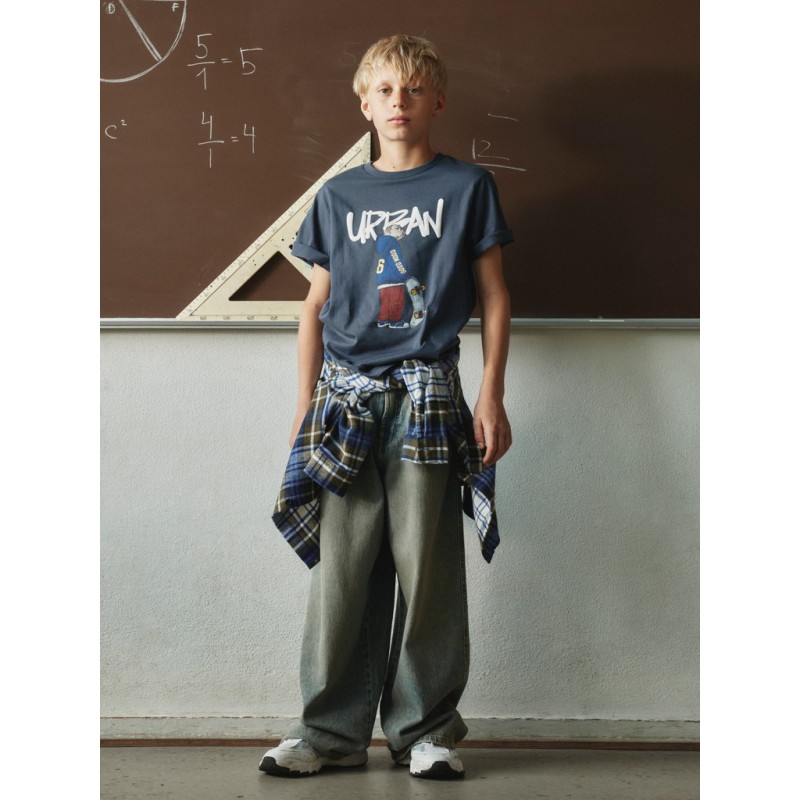 NAME IT KIDS Nael T-shirt - Ombre Blue