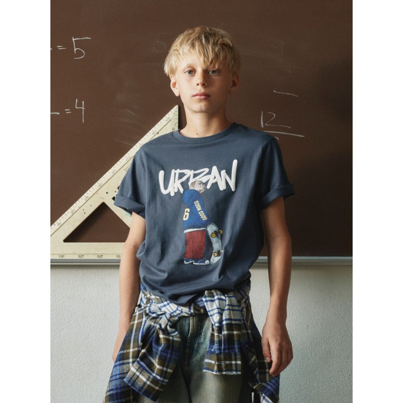 NAME IT KIDS Nael T-shirt - Ombre Blue