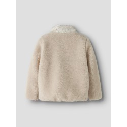 NAME IT MINI Minna teddy jakke - Rainy Day