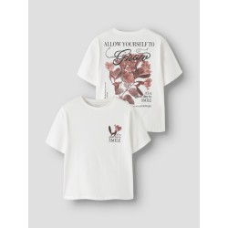 NAME IT KIDS Niora T-shirt - Cloud Dancer