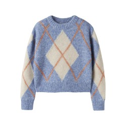 NAME IT KIDS Noreeen langærmet strik - Provence