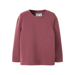 NAME IT MINI Noleo langærmet bluse - Wild Ginger