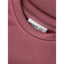 NAME IT MINI Noleo langærmet bluse - Wild Ginger