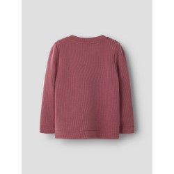 NAME IT MINI Noleo langærmet bluse - Wild Ginger