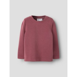 NAME IT MINI Noleo langærmet bluse - Wild Ginger