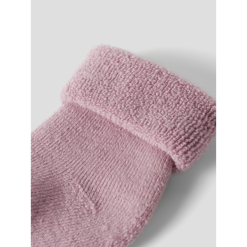 copy of NAME IT BABY Waksi uld terry strømper - Violet Ice