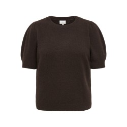ONLY CARMAKOMA Rica strik pullover - Chocolate Torte / Melange