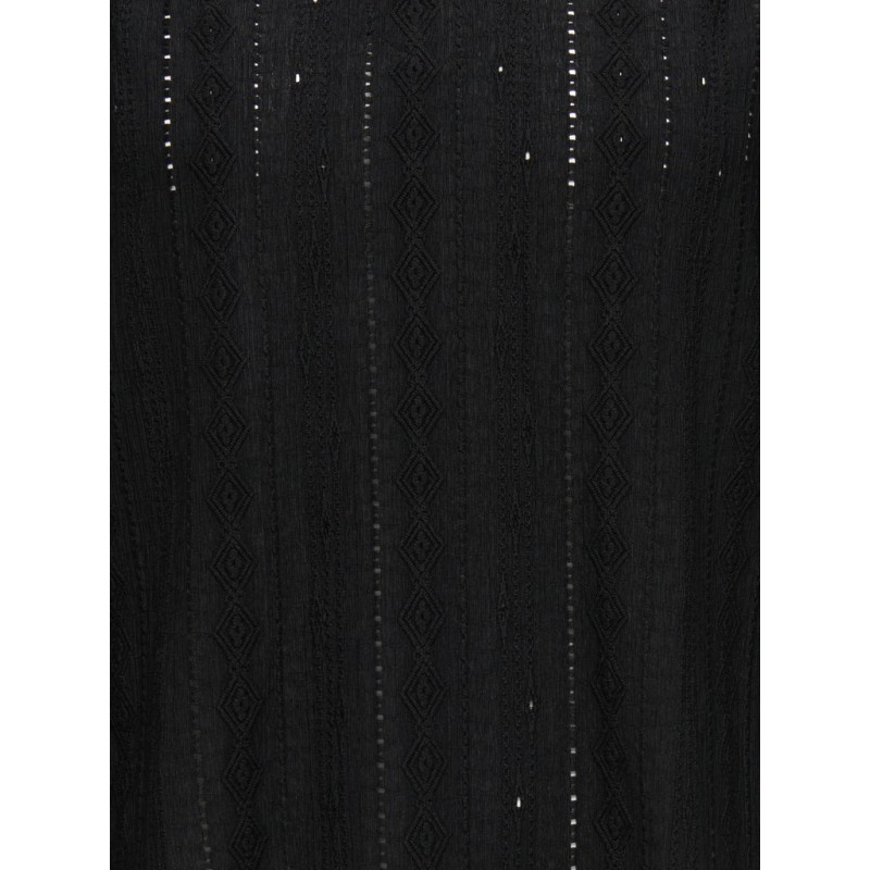 ONLY CARMAKOMA Minna langærmet bluse - Black