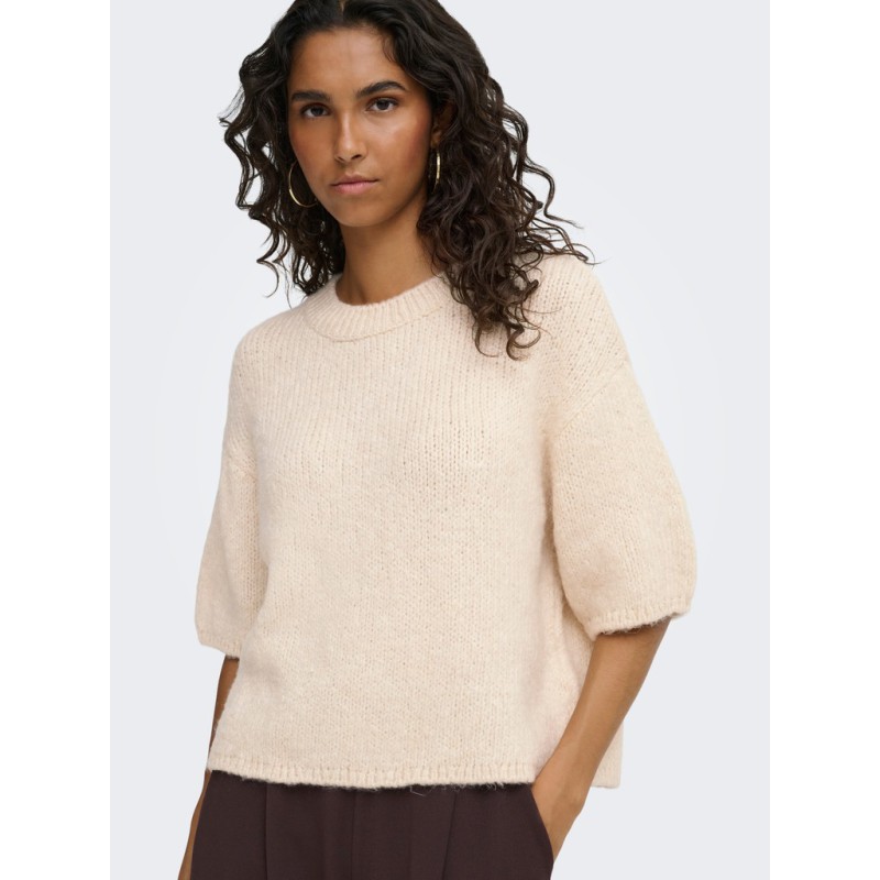 JDY Dicte strikbluse - Birch