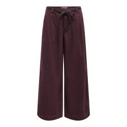 ONLY Silla baggy wide leg bukser - Fudge
