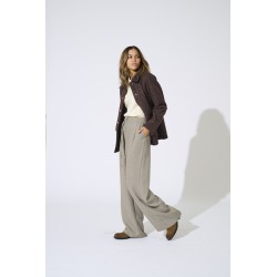 ONLY Miria wide leg bukser - Pumice Stone