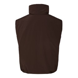 PIECES Sif vest - Hot Fudge