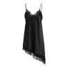 ONLY Indona strap satin blonde kjole - Black