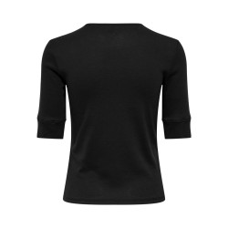 ONLY Kira 2/4 T-shirt - Black