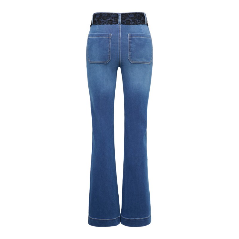 ONLY Cara slim blonde tørklæde - Black
