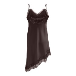ONLY Indona strap satin blonde kjole - Chocolate Torte