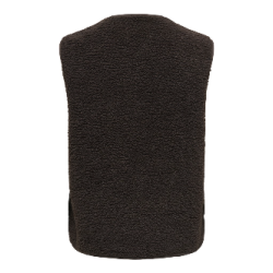 JDY Simma teddy vest - Chocolate Torte