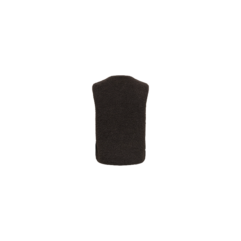 JDY Simma teddy vest - Chocolate Torte