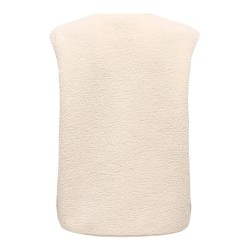 JDY Simma teddy vest - Pumice Stone