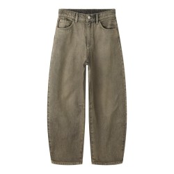 NAME IT KIDS Ben barrel jeans - Brown Denim