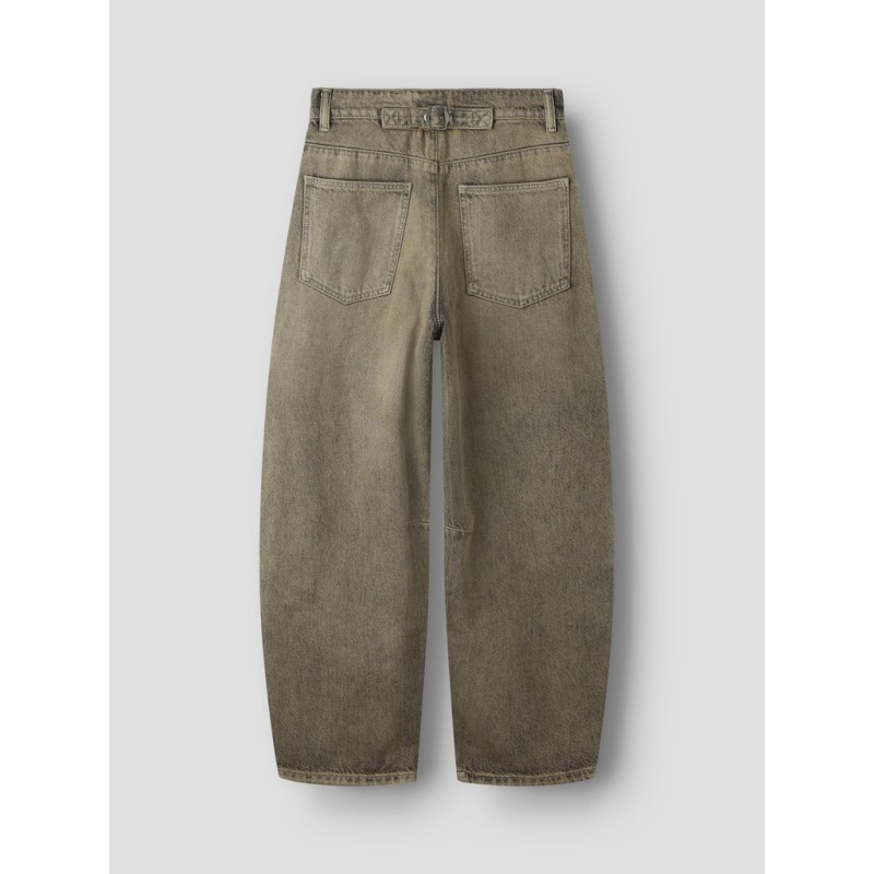 NAME IT KIDS Ben barrel jeans - Brown Denim