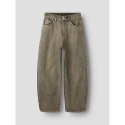 NAME IT KIDS Ben barrel jeans - Brown Denim