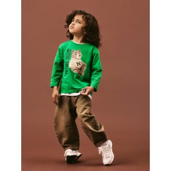 NAME IT MINI Ben Barrel jeans - Brown Denim