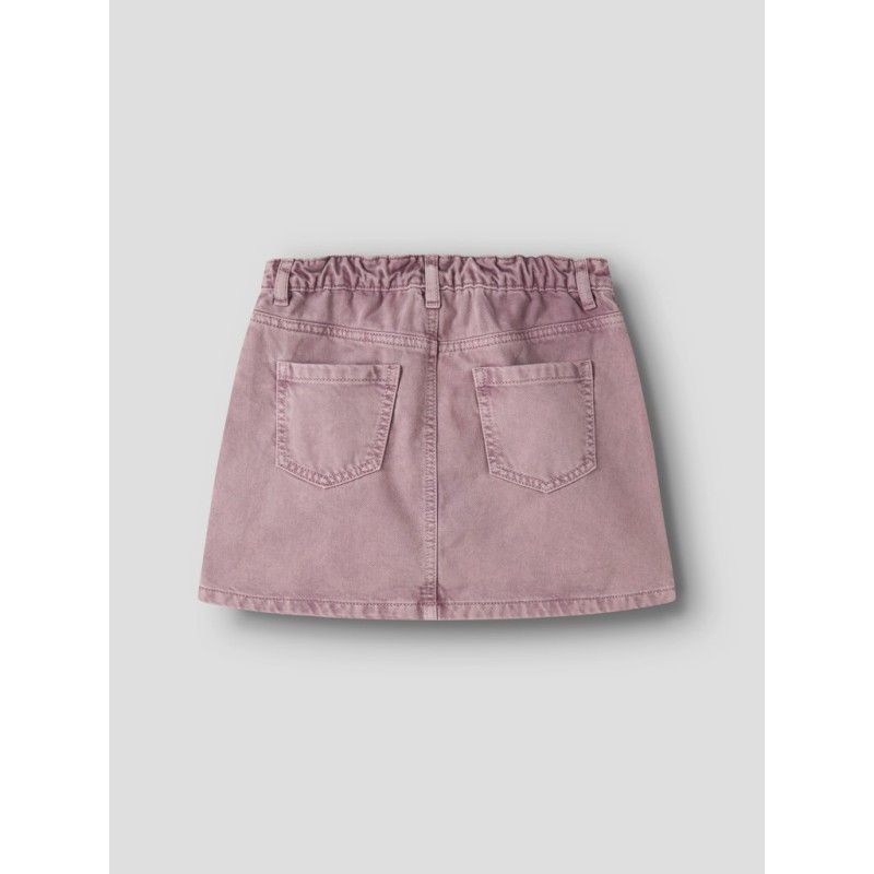 NAME IT KIDS Sara denim nederdel - Wild Ginger