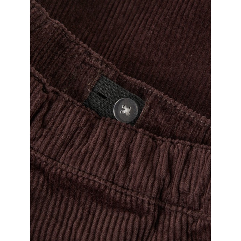 NAME IT MINI Omega fløjlsbukser - Chocolate Plum