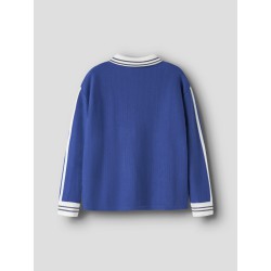 NAME IT KIDS Nima langærmet loose strikpolo - Surf the Web