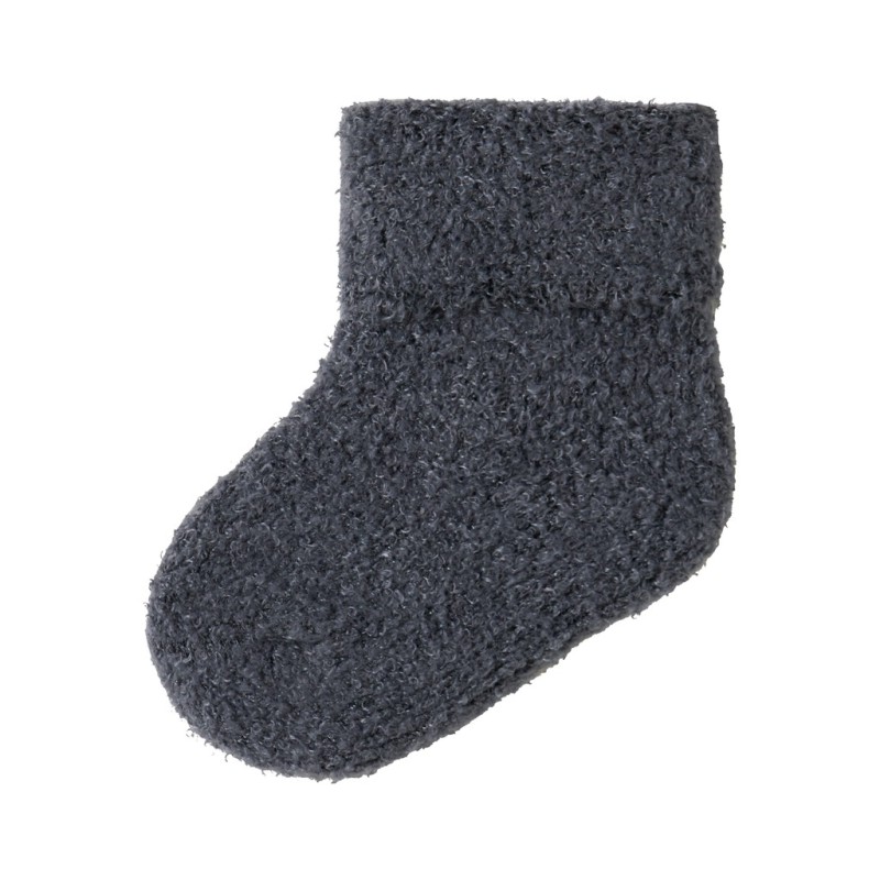 NAME IT BABY Ollo terry fluffy strømper - Ombre Blue