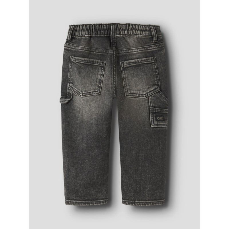 NAME IT MINI dreng - Ben tapered jeans - Brown Denim