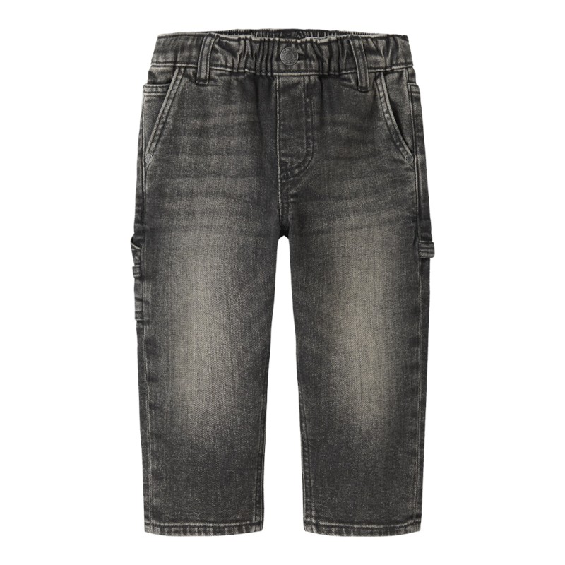 NAME IT MINI dreng - Ben tapered jeans - Brown Denim