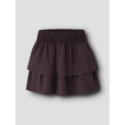 NAME IT KIDS Ninla nederdel - Chocolate Plum / SOLID
