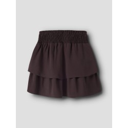 NAME IT KIDS Ninla nederdel - Chocolate Plum / SOLID